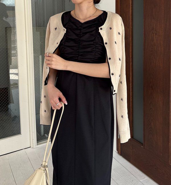  「モノグラムカーディガン」|カーディガン|