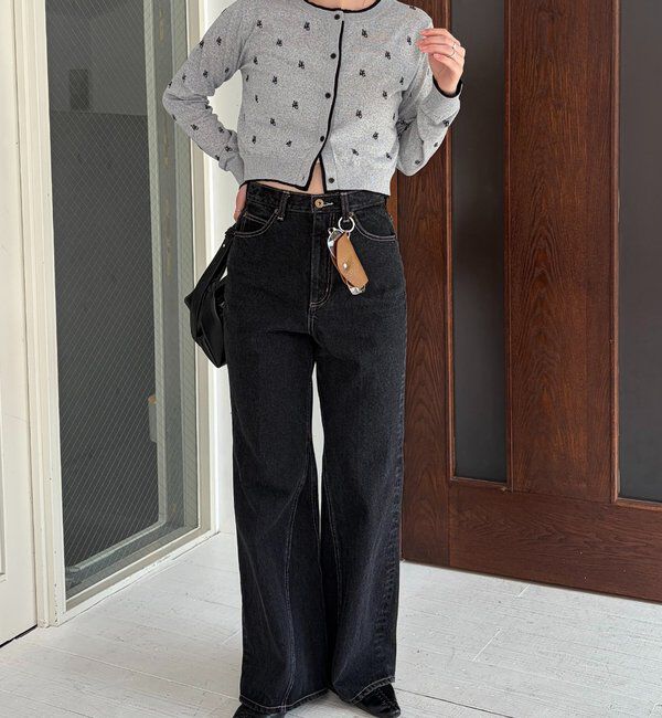  「モノグラムカーディガン」|カーディガン|