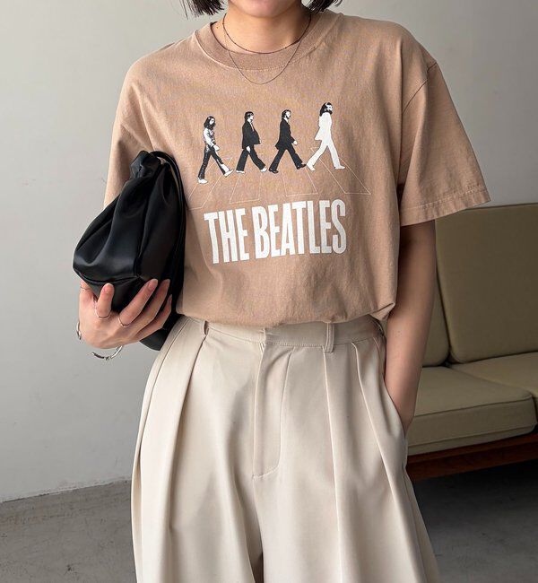  「〈GOOD ROCK SPEED〉AbbeyRoad T」|Tシャツ・カットソー|ベージュ