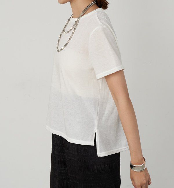  「シャイニー天竺Tシャツ」|Tシャツ・カットソー|