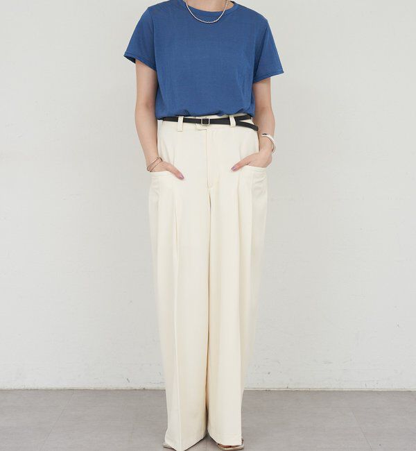  「シャイニー天竺Tシャツ」|Tシャツ・カットソー|