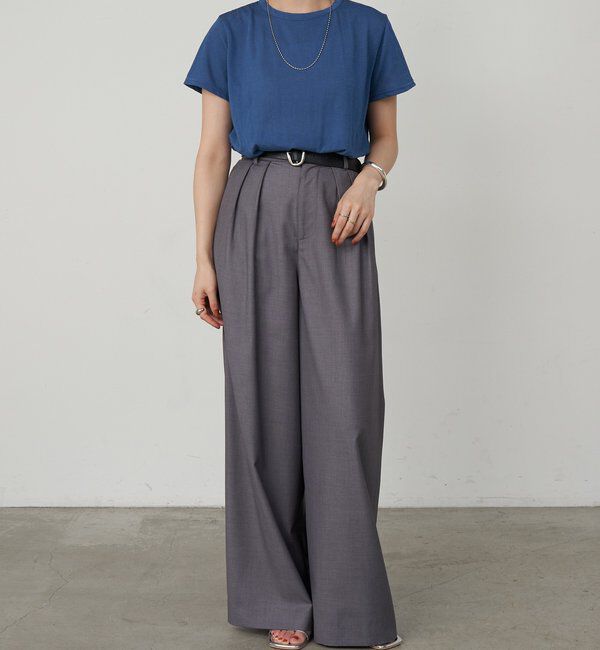  「シャイニー天竺Tシャツ」|Tシャツ・カットソー|