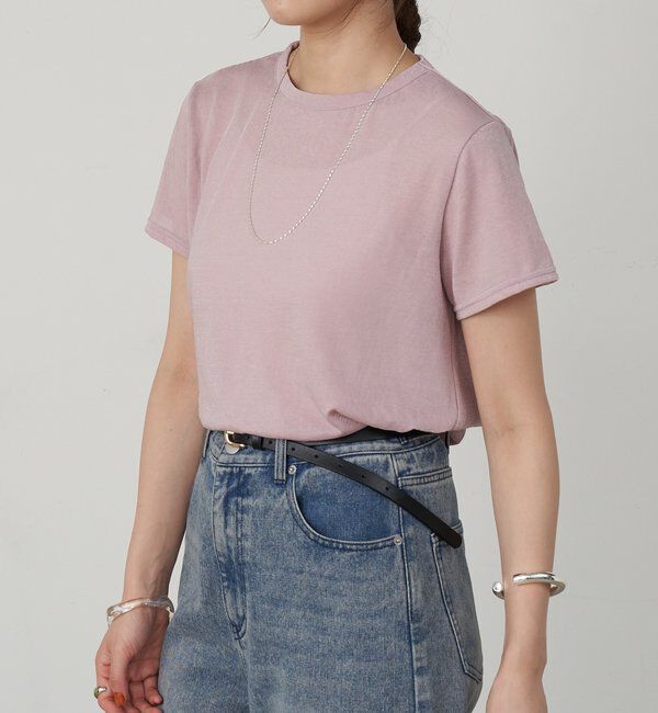  「シャイニー天竺Tシャツ」|Tシャツ・カットソー|