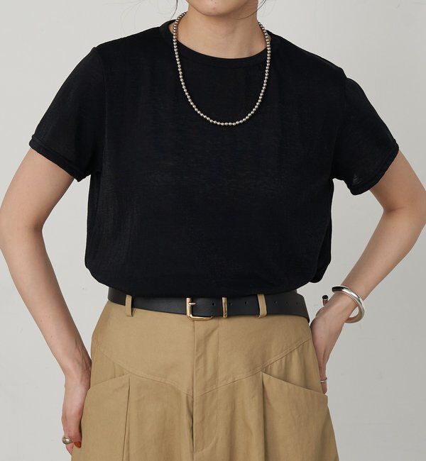  「シャイニー天竺Tシャツ」|Tシャツ・カットソー|