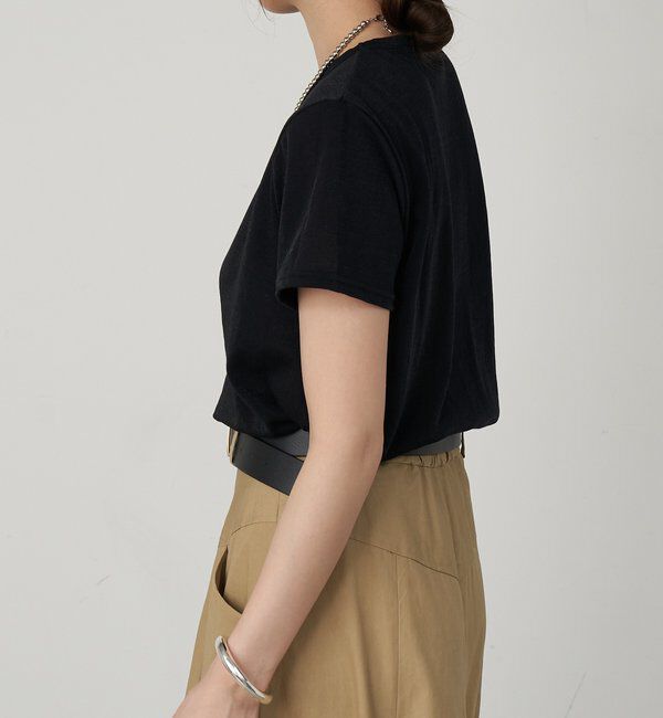  「シャイニー天竺Tシャツ」|Tシャツ・カットソー|