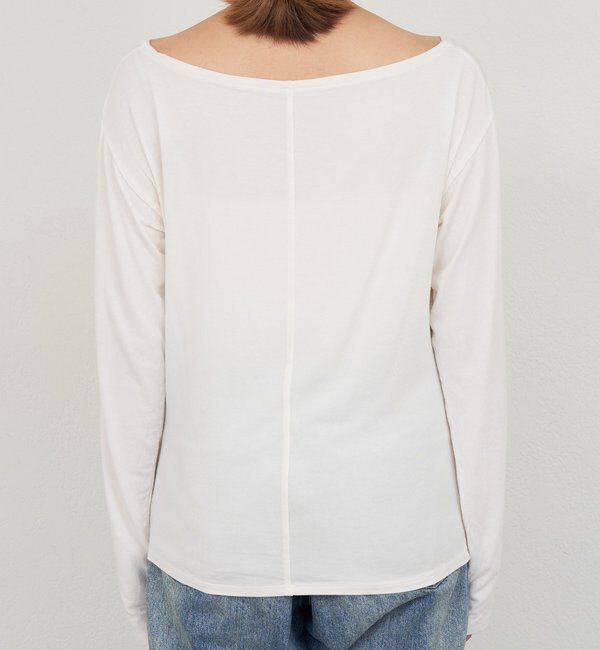  「ベーシックオフショルカットソー」|Tシャツ・カットソー|