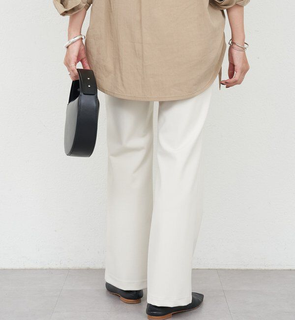  「スリムジャージーパンツ」|チノ|