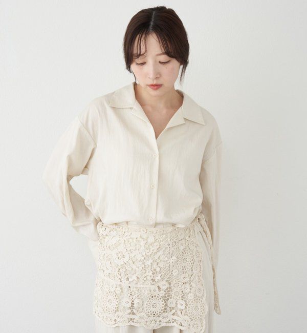  「オープンカラーシャツ」|シャツ・ブラウス|