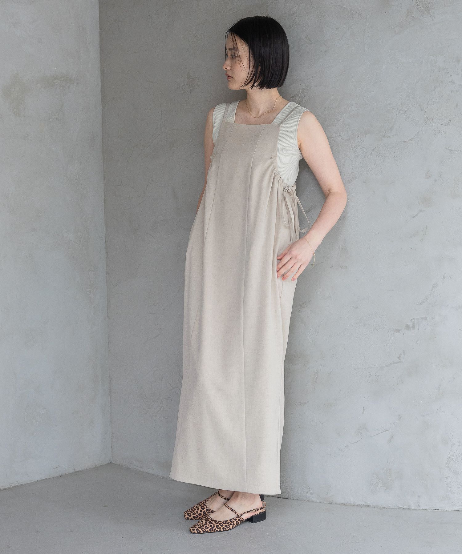 A part by 「【多機能】リネンライクキャミワンピース」|ワンピース|