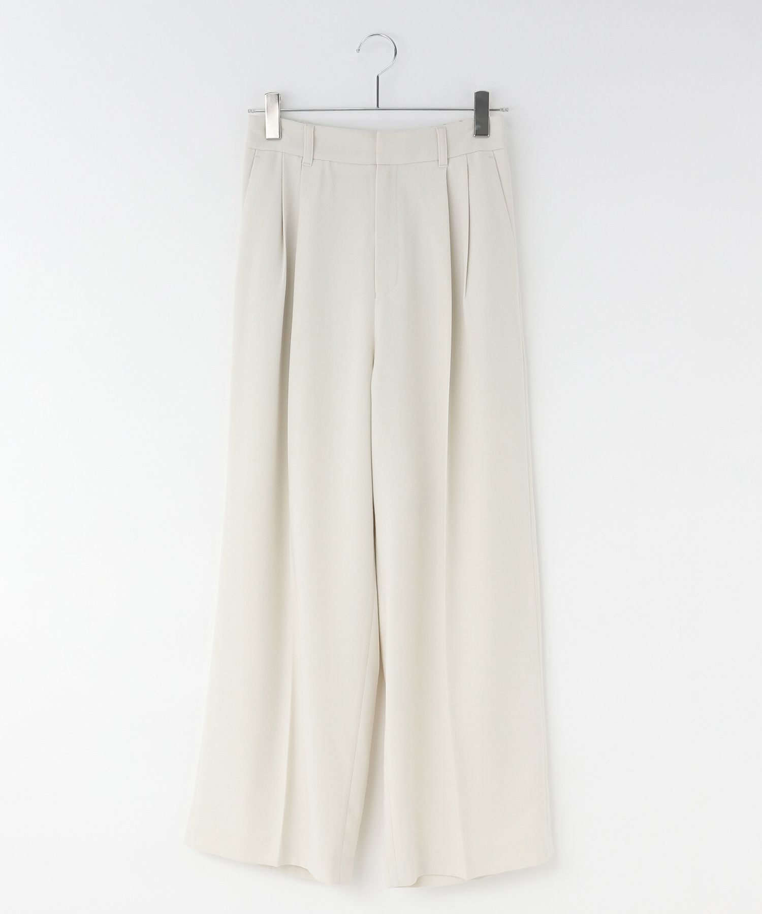 LOWRYS FARM「ＴＲワイドパンツ」|チノ|