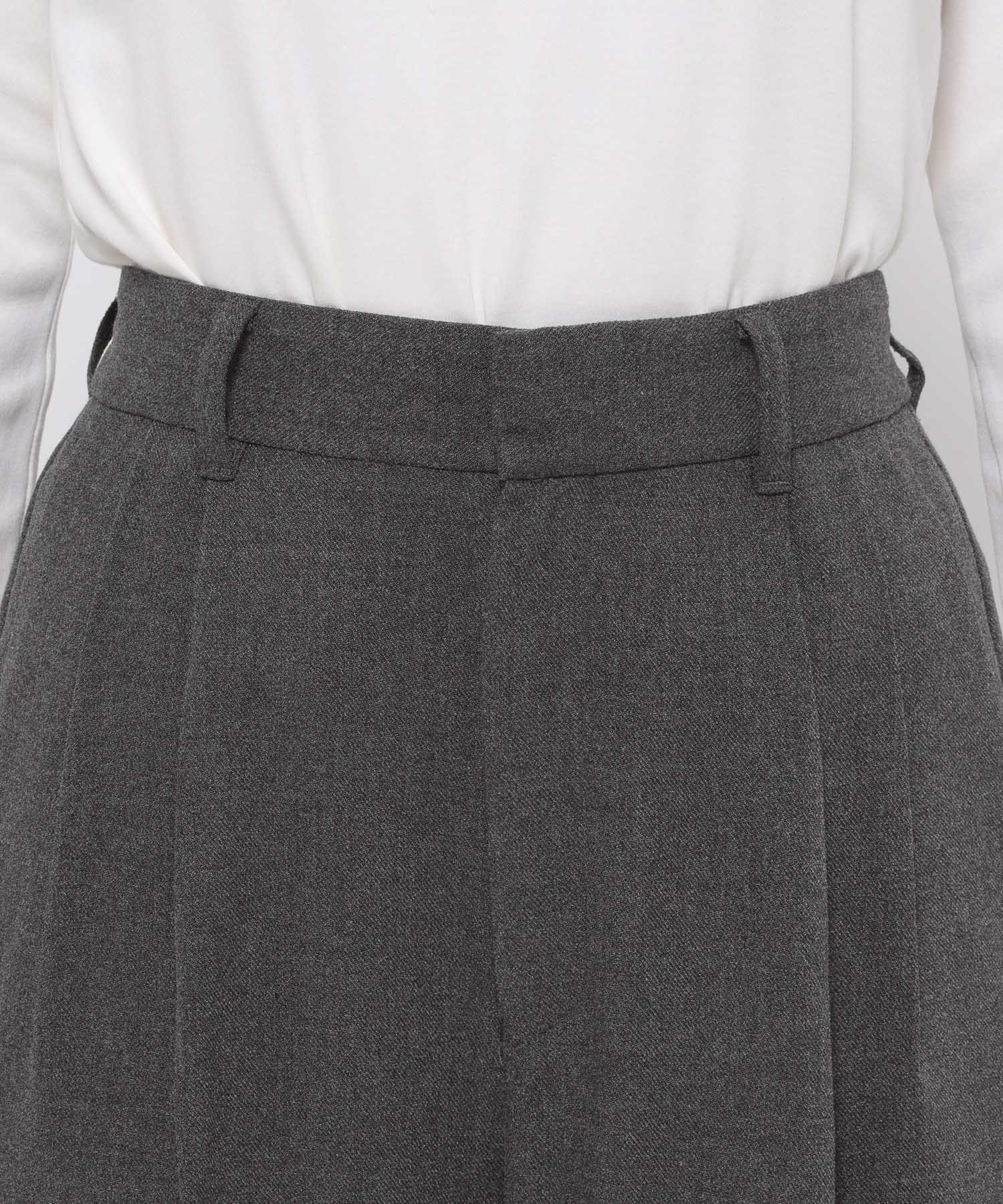 LOWRYS FARM「ＴＲワイドパンツ」|チノ|