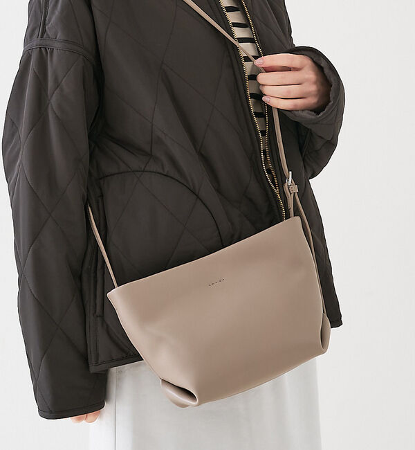 collex「ボートミニショルダーバッグ」|ショルダー・メッセンジャー|グレージュ