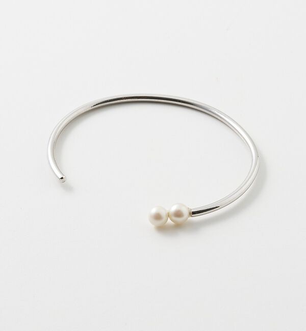 collex「【dignif】【金属アレルギー対応】ツインパールバングル」|ブレスレット・バングル|