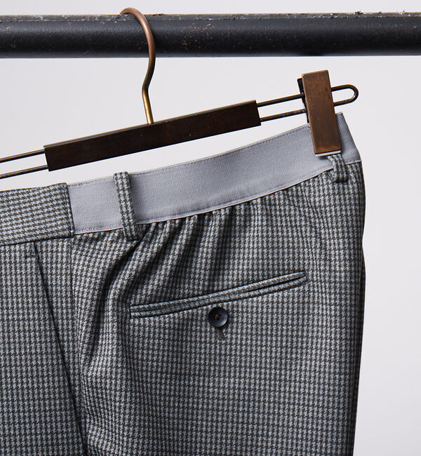 ABAHOUSE「【FLEX PANTS/セットアップ対応】ストレッチ ポンチ スラックス」|スラックス|