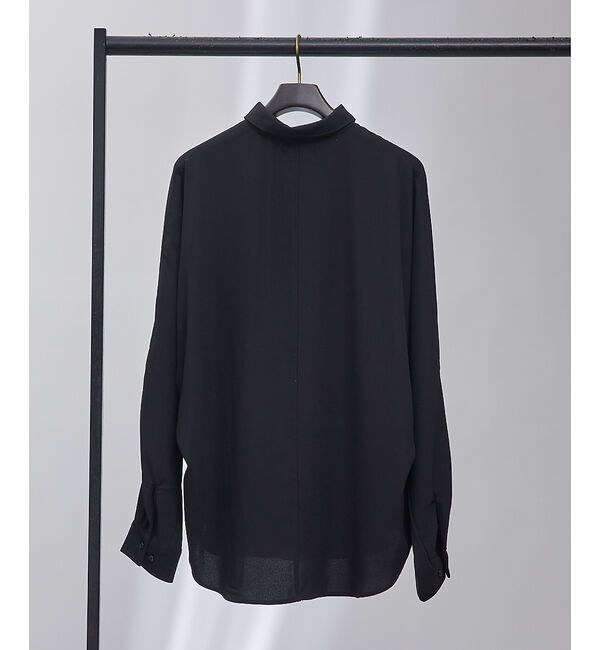 ABAHOUSE「【AH ABAHOUSE】ジョーゼット ドルマンスリーブ シャツ」|シャツ・ブラウス|