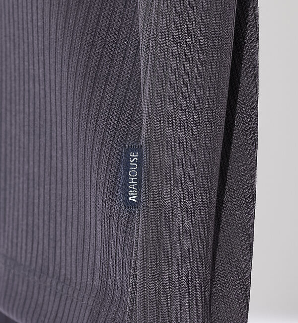 ABAHOUSE「【クルーネック】ストレッチテレコ タンクトップ」|キャミソール|