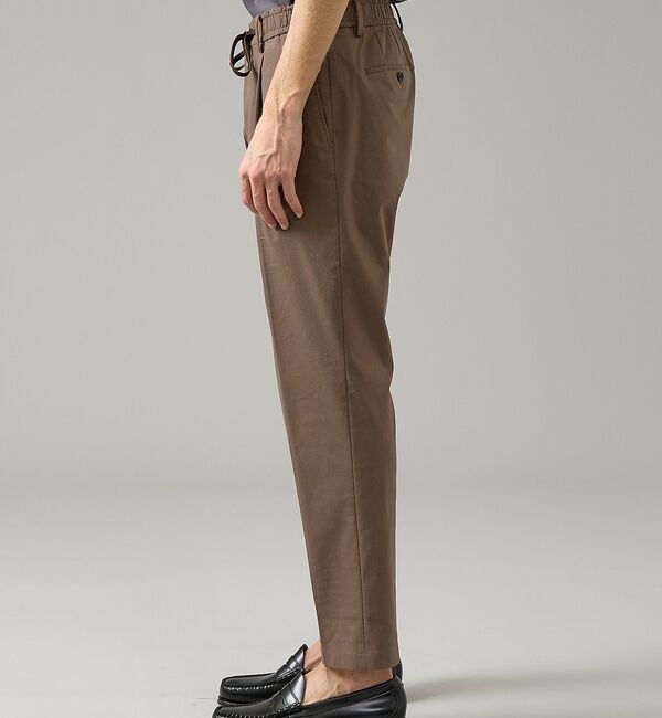 ABAHOUSE「【セットアップ対応】スーパーストレッチ リネンイージースラックス」|スラックス|