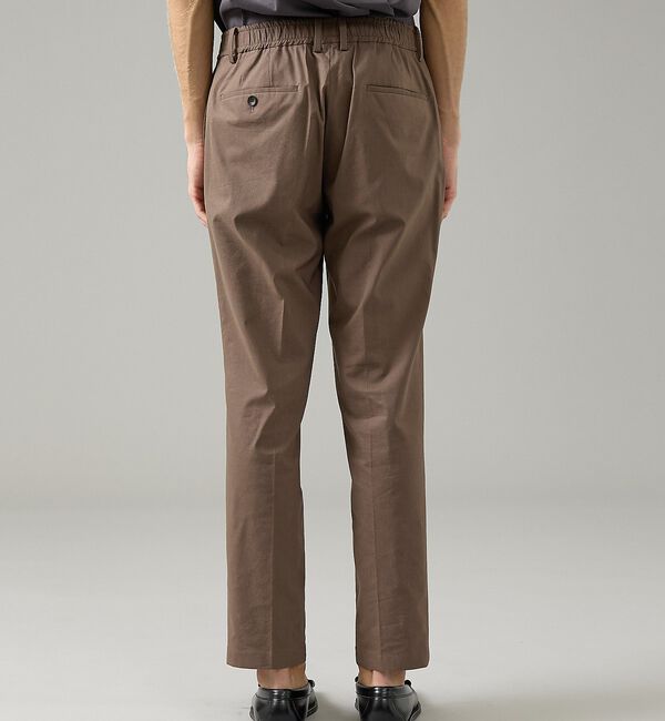 ABAHOUSE「【セットアップ対応】スーパーストレッチ リネンイージースラックス」|スラックス|