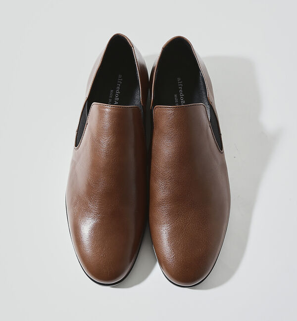 alfredoBANNISTER「【定番木型】サイドゴア レザースリッポン」|その他|