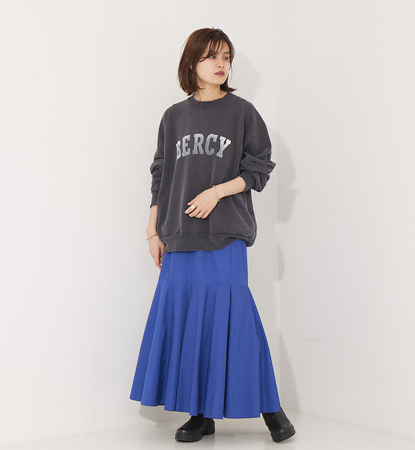 Rouge vif「メモリータッサー切り替えマーメイドマキシスカート」|スカート|