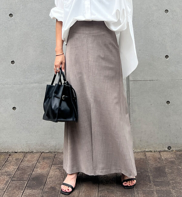 Rouge vif「フレアロングスリットスカート」|スカート|