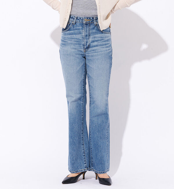 Rouge vif「＜25SS新色＞【SOMETHING/サムシング】LISA ヴィンテージ フレア」|デニム|ブルー系その他1