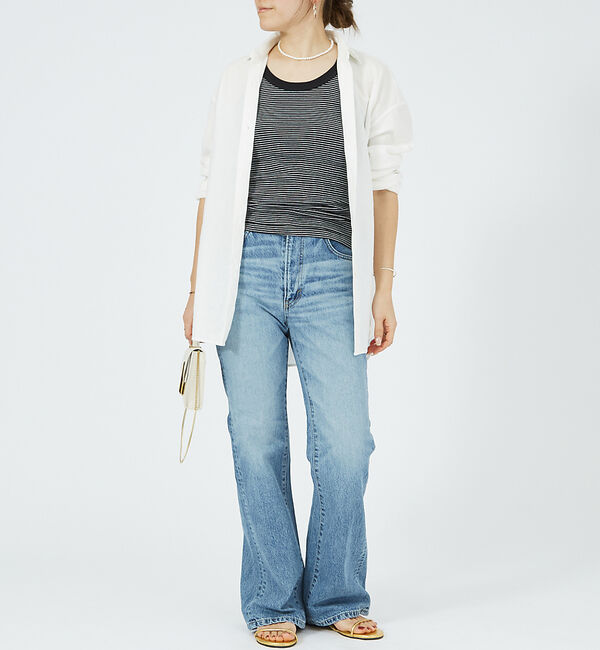 Rouge vif「＜25SS新色＞【SOMETHING/サムシング】LISA ヴィンテージ フレア」|デニム|