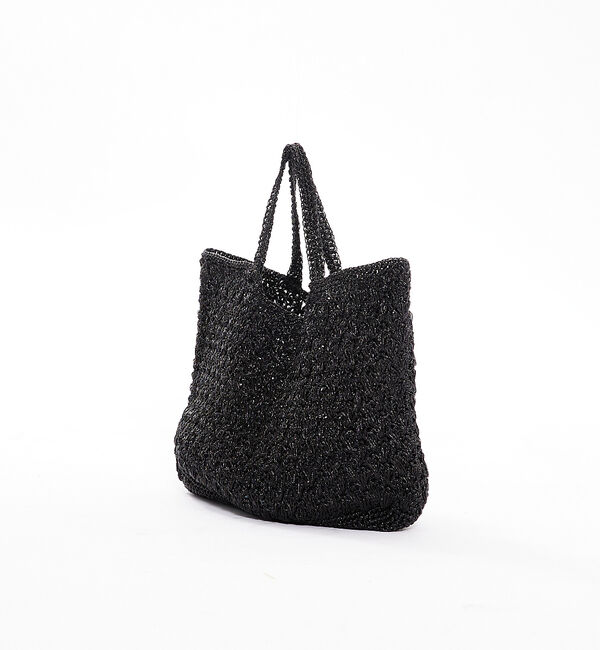 Rouge vif「【Swaraj/スワラージ】マクラメメタリックバッグ / ハンドバッグ / ハン」|ハンドバッグ|