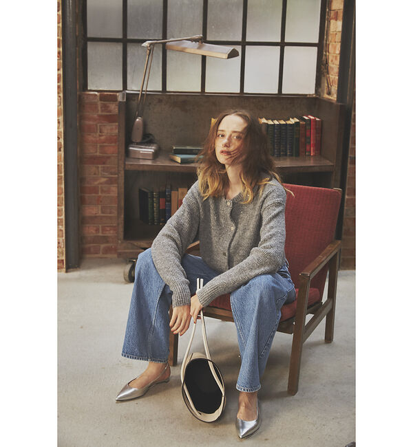 Rouge vif「【BRENTELLA/ブレンテッラ】CLARA バックスリングフラットミュール」|パンプス|