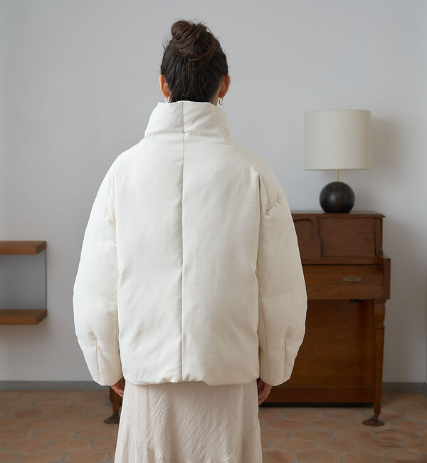 Rouge vif「スタンドカラーダウンコート」|ダウン|