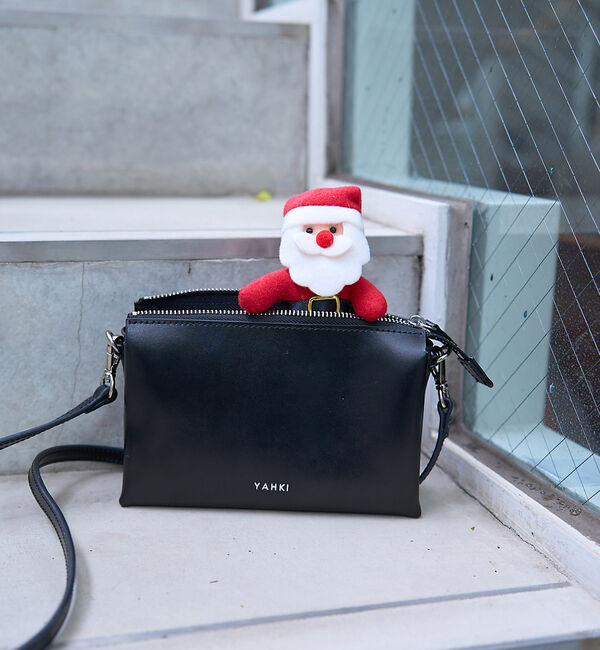 Rouge vif「【YAHKI/ヤーキ】SOFT W FACE ミニショルダーバッグ」|ショルダー・メッセンジャー|
