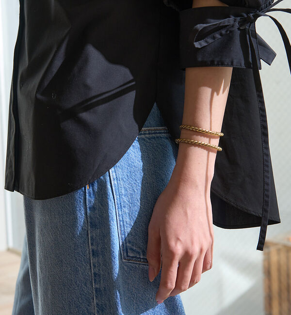 Rouge vif「スラッシュカフス・パフ袖ブラウス」|シャツ・ブラウス|