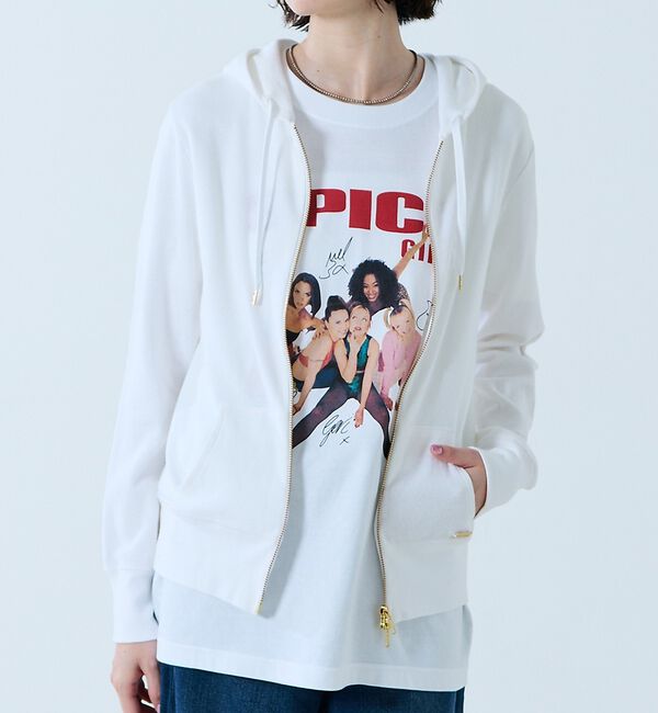 Rouge vif「【MICA&DEAL /マイカアンドディール】Surf Parker / サーフ」|パーカー|ホワイト