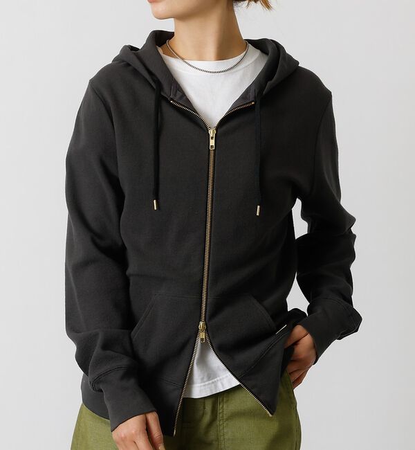 Rouge vif「【MICA&DEAL /マイカアンドディール】Surf Parker / サーフ」|パーカー|チャコールグレー