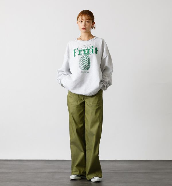 Rouge vif「【SOMETHING/サムシング】サマーベイカーパンツ ワイド / SUMMER」|デニム|