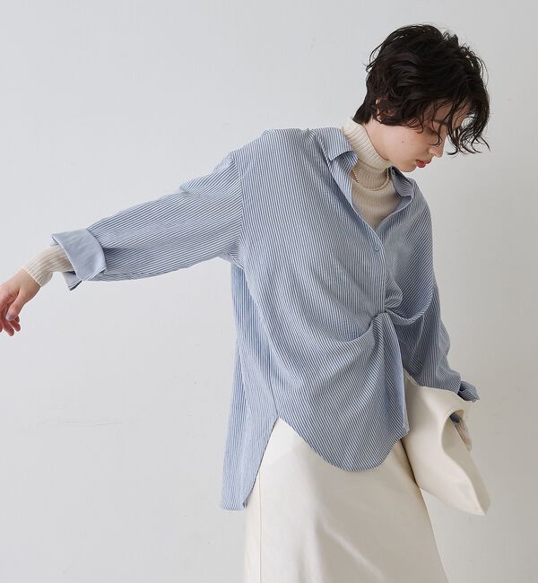 Rouge vif「【CHIMERE/シメール】レザーワイドワンハンドル」|ハンドバッグ|