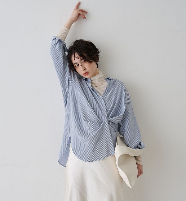 Rouge vif「【CHIMERE/シメール】レザーワイドワンハンドル」|ハンドバッグ|