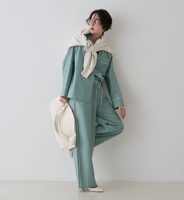 Rouge vif「【CHIMERE/シメール】レザーワイドワンハンドル」|ハンドバッグ|