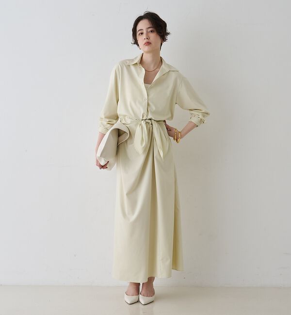 Rouge vif「【CHIMERE/シメール】レザーワイドワンハンドル」|ハンドバッグ|