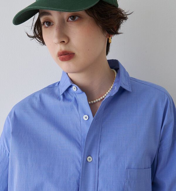 Rouge vif「【定番人気2026SS新作】【TICCA/ティッカ】スクエアビッグシャツ」|シャツ・ブラウス|