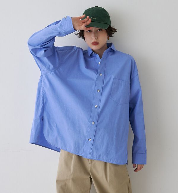 Rouge vif「【定番人気2026SS新作】【TICCA/ティッカ】スクエアビッグシャツ」|シャツ・ブラウス|