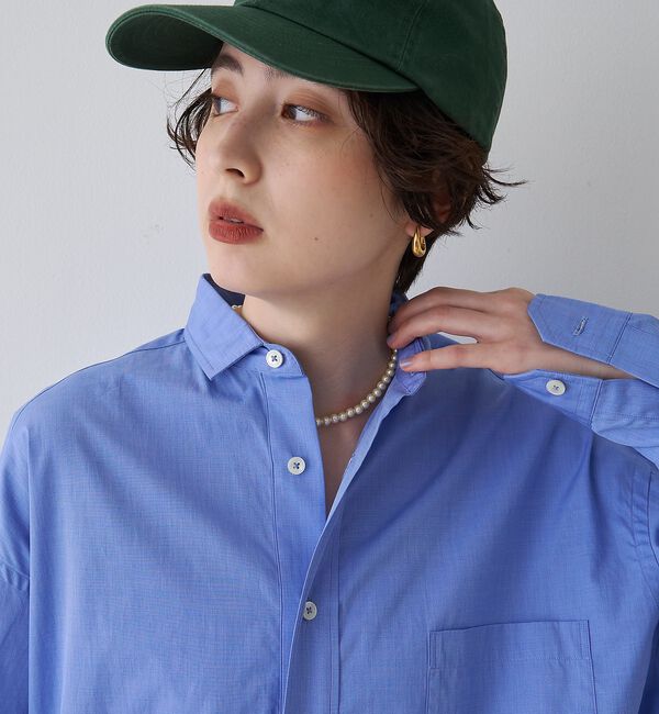 Rouge vif「【定番人気2026SS新作】【TICCA/ティッカ】スクエアビッグシャツ」|シャツ・ブラウス|