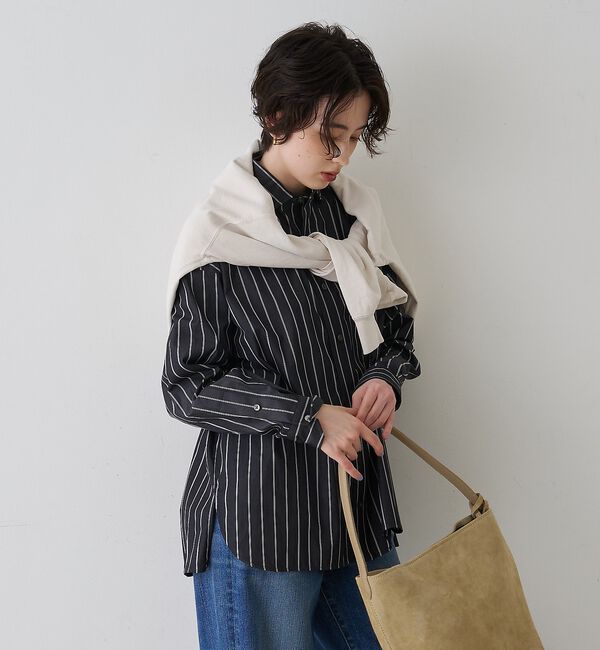 Rouge vif「【定番人気2026SS新作】【TICCA/ティッカ】スクエアビッグシャツ」|シャツ・ブラウス|