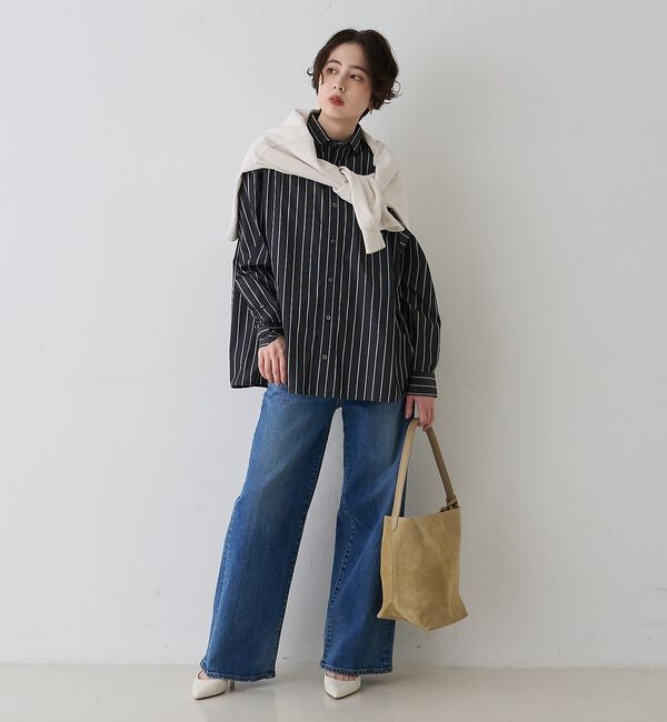 Rouge vif「【定番人気2026SS新作】【TICCA/ティッカ】スクエアビッグシャツ」|シャツ・ブラウス|