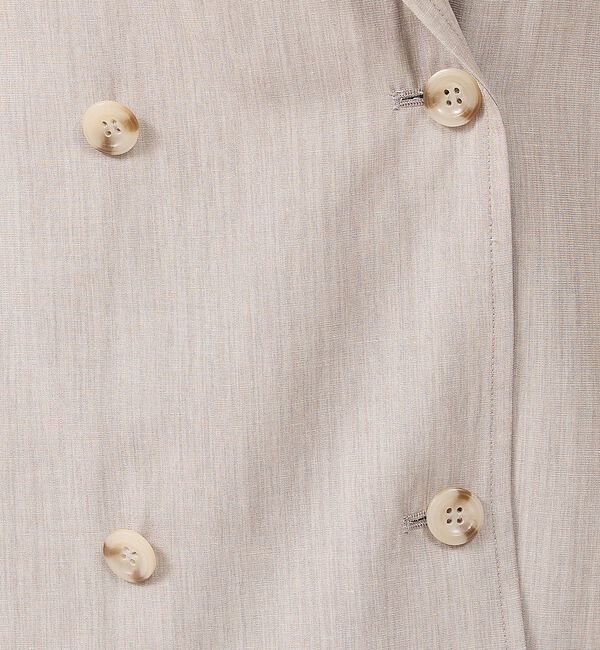 Rouge vif「【ロングセラー】【2026SS新作】麻混ハーフ袖ドルマンジャケット【予約】」|テーラードジャケット|