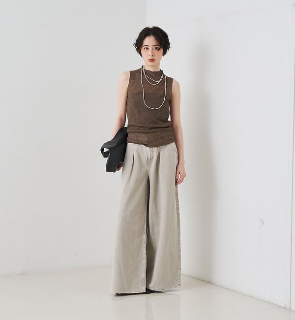 Rouge vif「【upper hights/アッパーハイツ】THE BLAIR バギーデニム」|デニム|