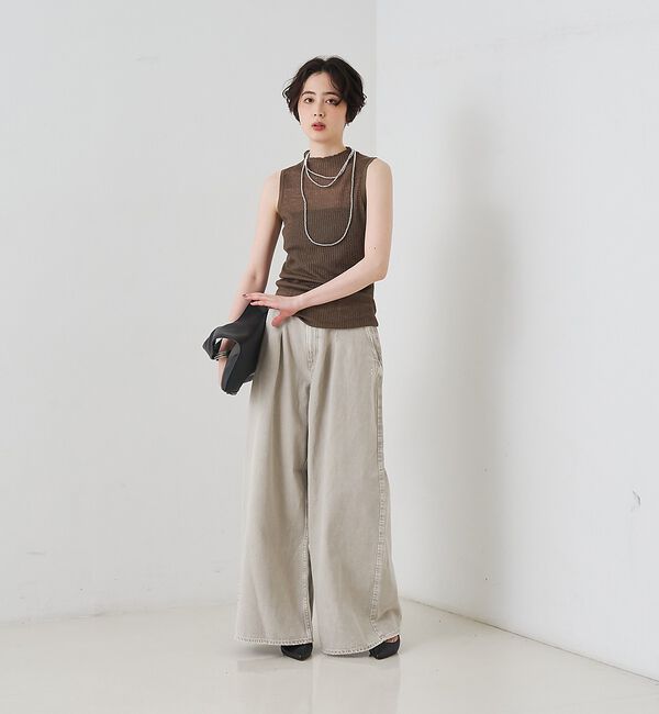 Rouge vif「【upper hights/アッパーハイツ】THE BLAIR バギーデニム」|デニム|