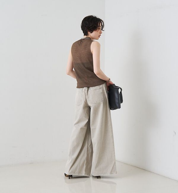 Rouge vif「【upper hights/アッパーハイツ】THE BLAIR バギーデニム」|デニム|