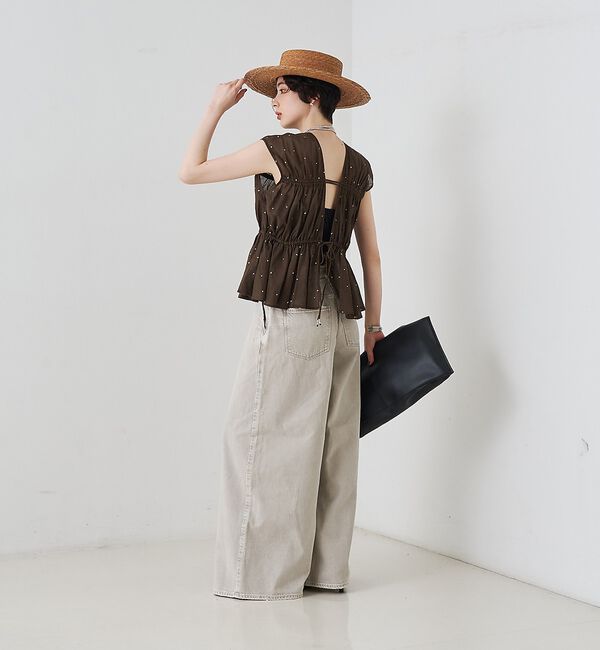 Rouge vif「【upper hights/アッパーハイツ】THE BLAIR バギーデニム」|デニム|