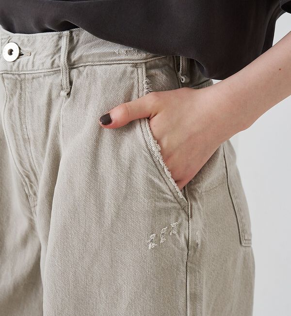 Rouge vif「【upper hights/アッパーハイツ】THE BLAIR バギーデニム」|デニム|